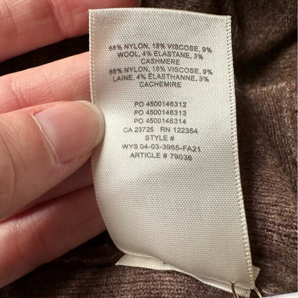 Wilfred Sicily Bustier Crop Top in Rich Chestnut New size S - Picture 7 of 10